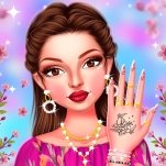 Игра Дизайн Весеннего Маникюра Знаменитостей